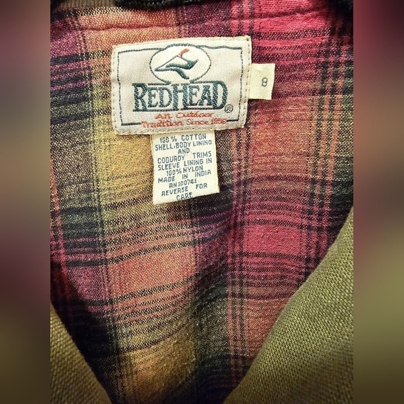 Red Head outdoors jacket size 8 - Picture 3 of 4